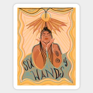 Six of Wands Tarot Sticker